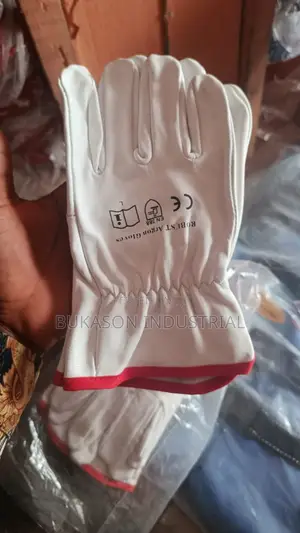 Argon Welding Gloves - Heavy Duty Heat Resistant Safety Leather Gloves