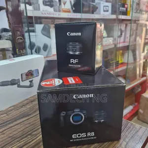 Canon EOS R8 Camera and RF 50mm F1.8 Lens