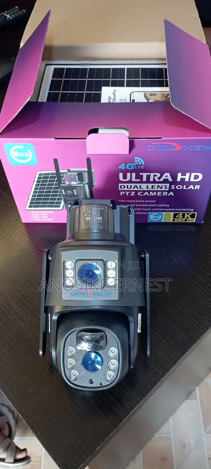 Triple Lens Solar Camera