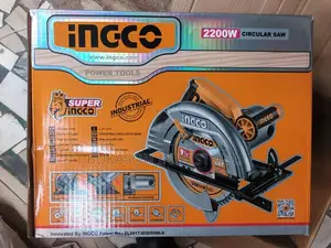 Original Ingco Heavy Duty 2200W Circular Saw - Industrial Wood Cutter