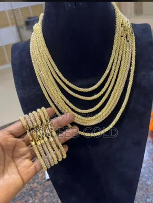 Pure Italian 18karat Gold Sugar Chain