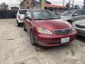 Toyota Corolla 2007 Red
