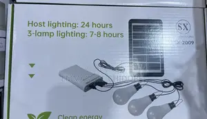 3in1 Solar Bulb With Power Bank