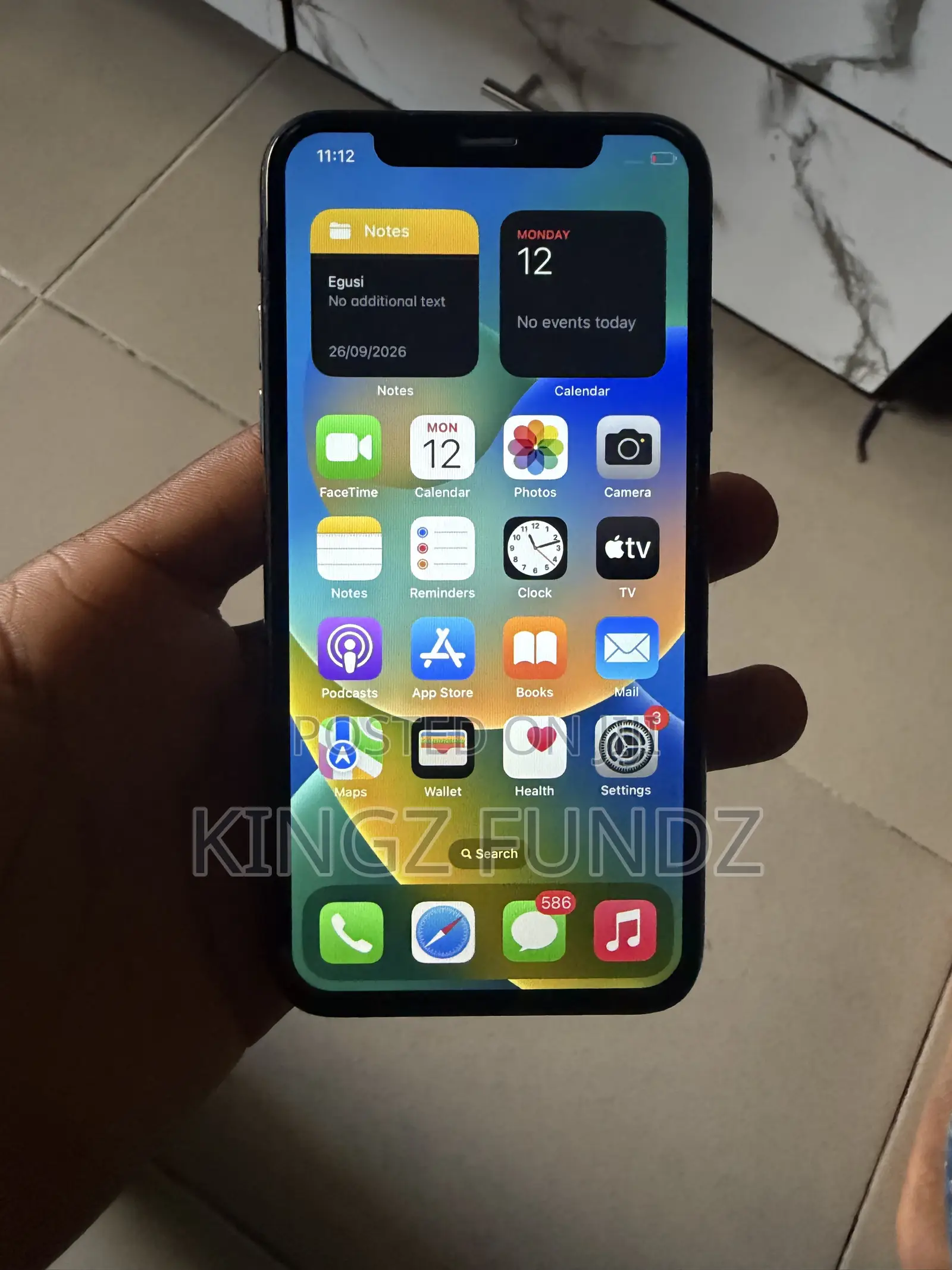 Apple iPhone X 64 GB Black