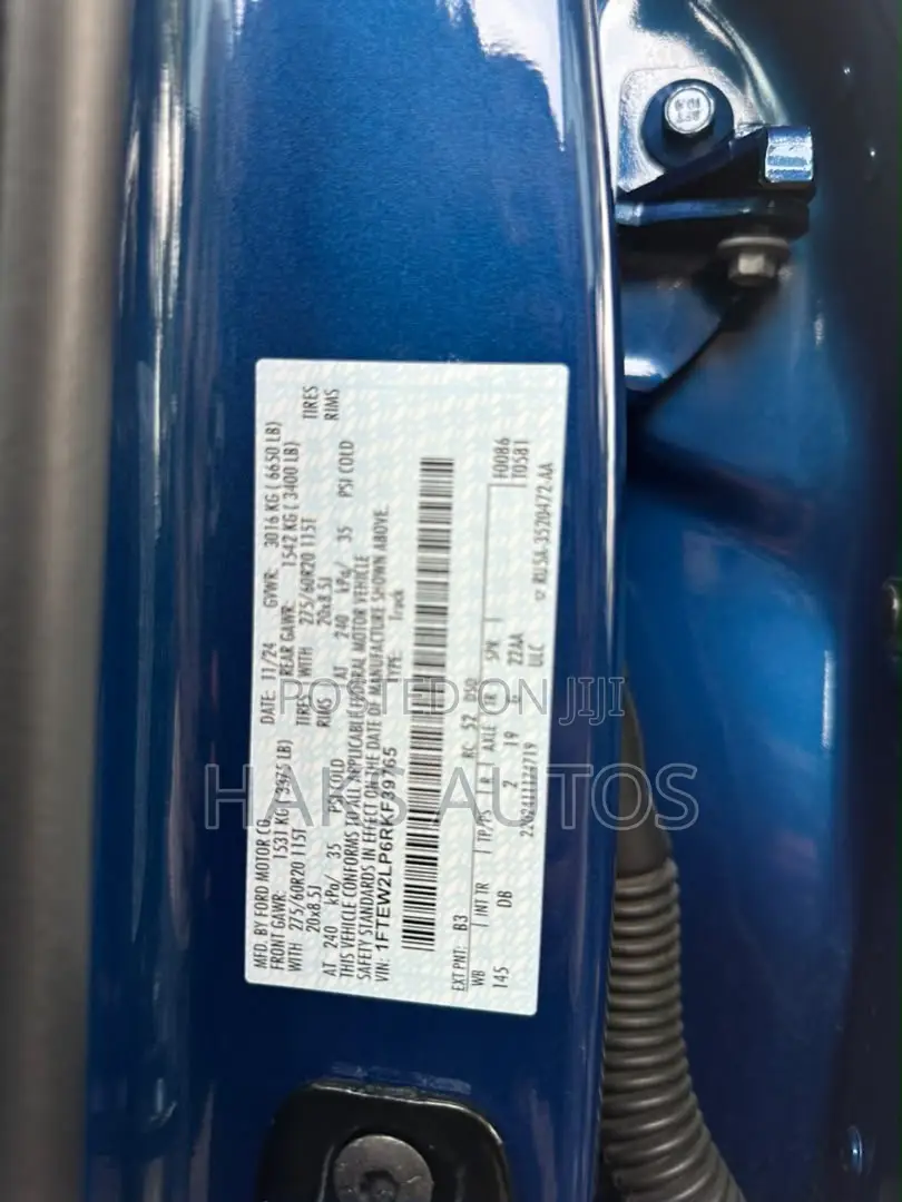 Ford F-150 2025 Blue
