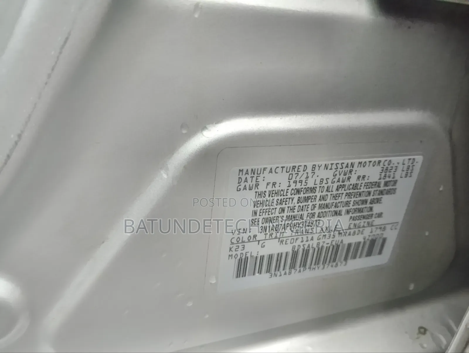 Nissan Sentra SR 2017 Silver