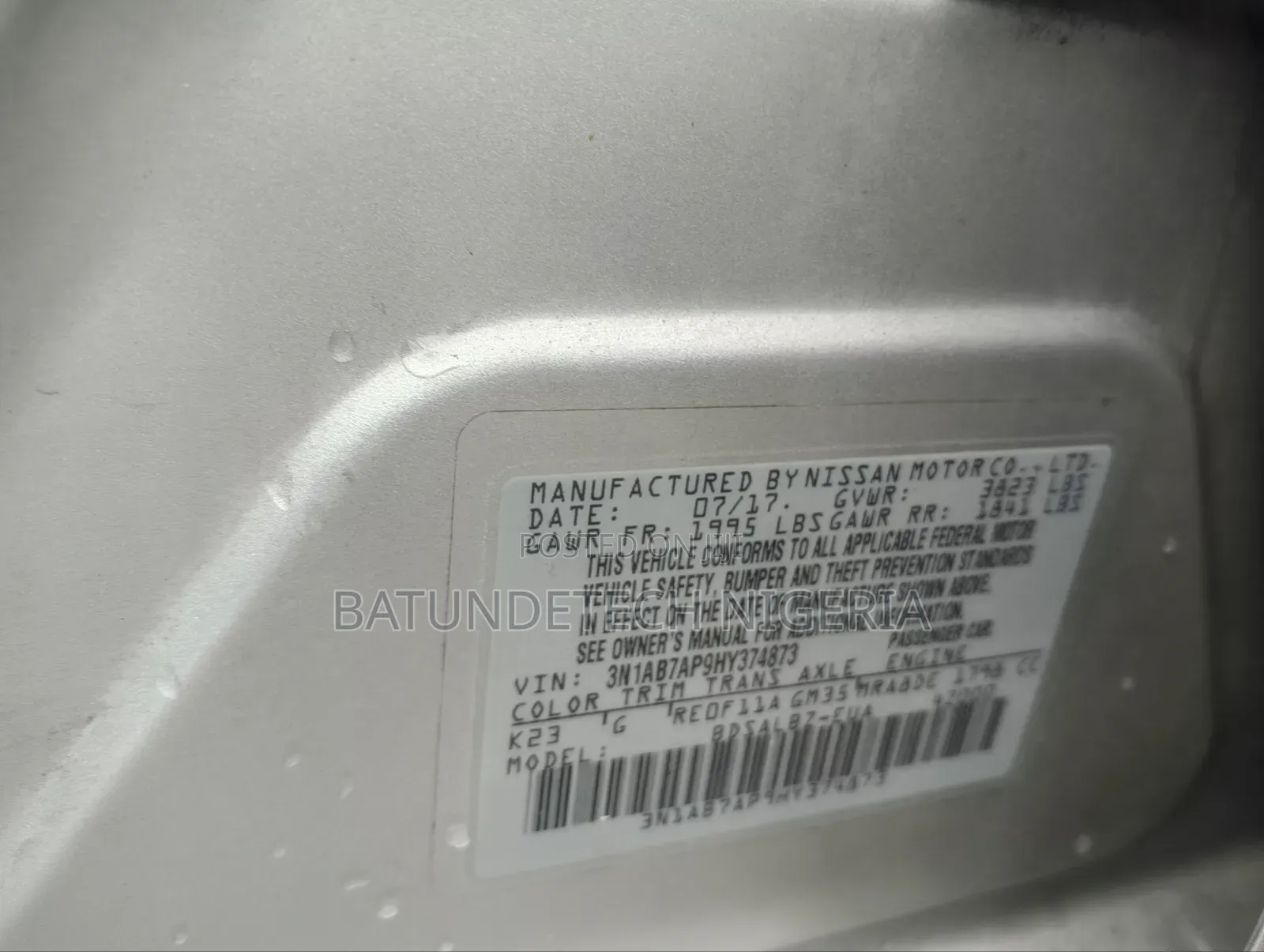 Nissan Sentra SR 2017 Silver