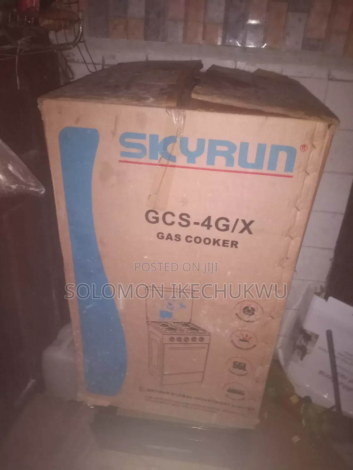 Skyrun 4burner Gascooker