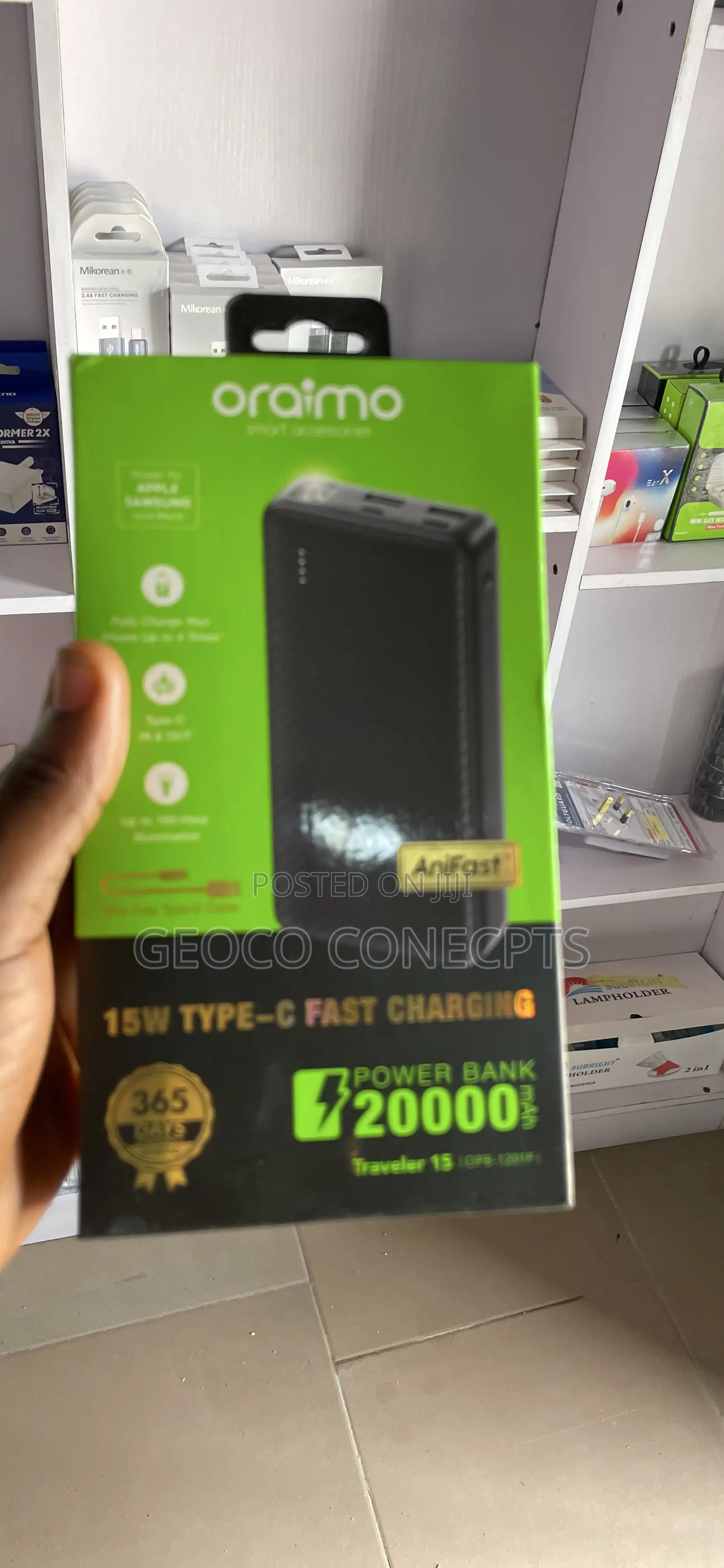 Oriamo Power Bank