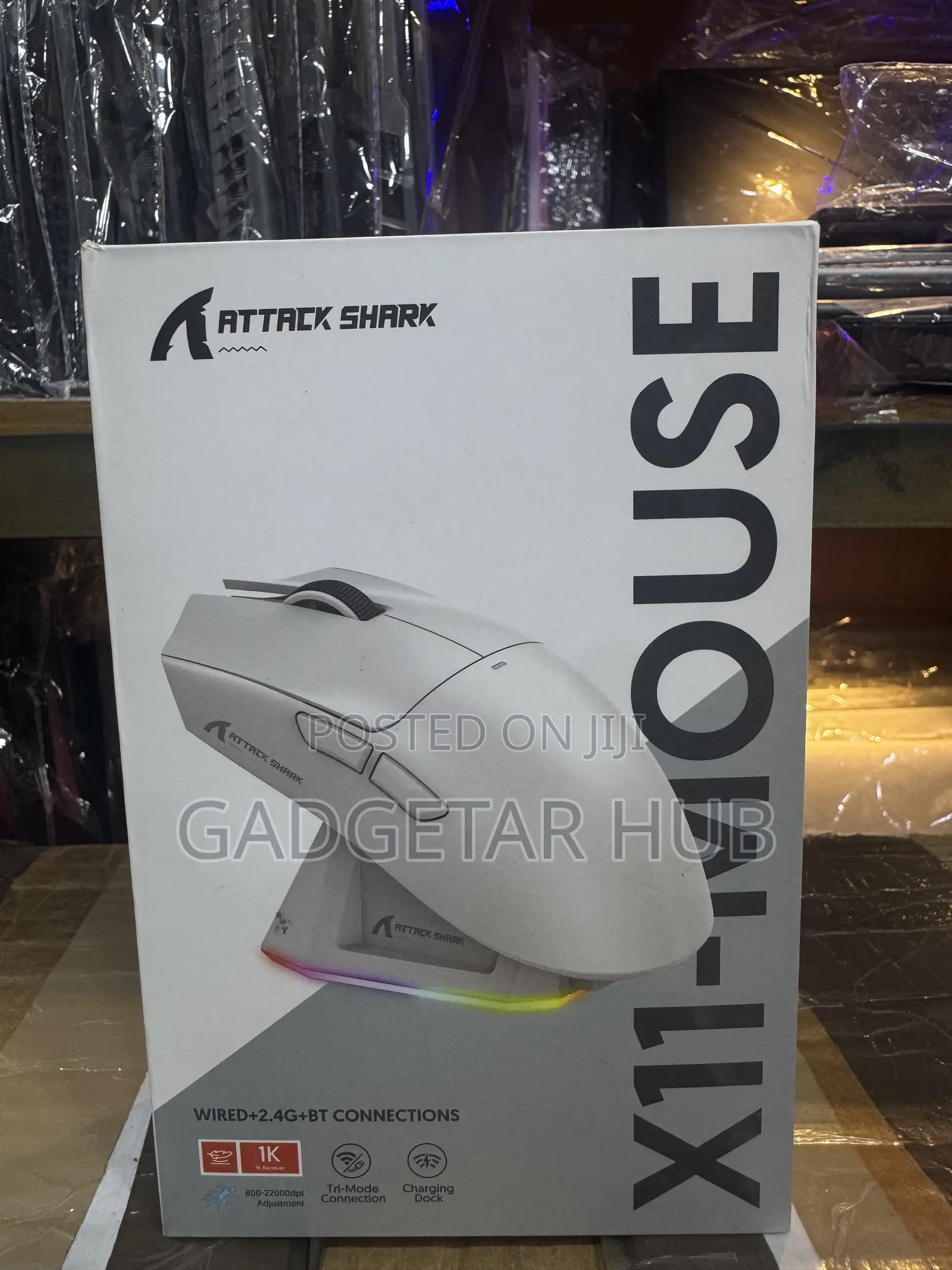 ATTACK SHARK X11 Lightweight Wireless Gaming Mouse