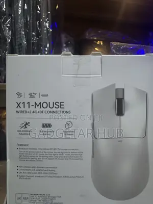 ATTACK SHARK X11 Lightweight Wireless Gaming Mouse