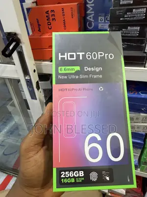 New Infinix Hot 60 Pro 256 GB Black