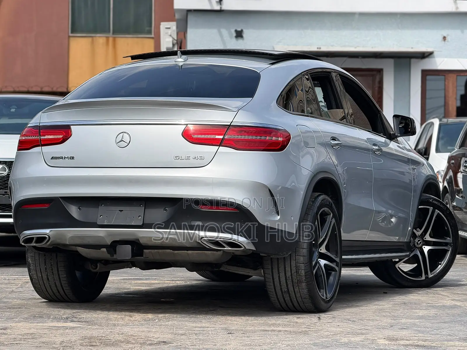 Mercedes-Benz GLE-Class 2018 Silver