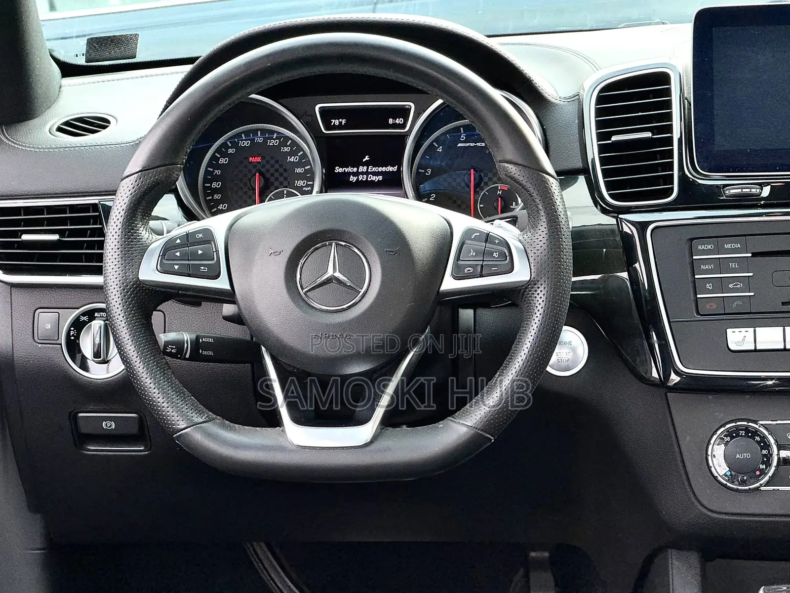 Mercedes-Benz GLE-Class 2018 Silver