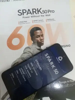 New Tecno Spark 50 128 GB Orange