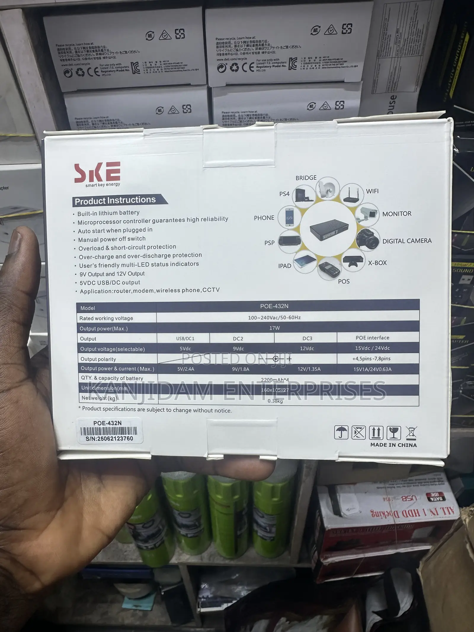 SKE 8800mah Router Powerbank