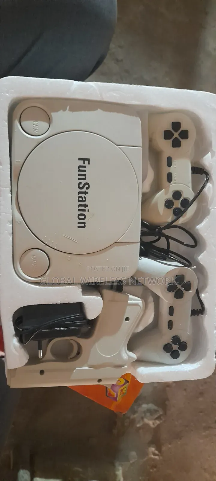 Funstation 8-Bit Graphics Classic Video Game Console With 2 Wired Pads
