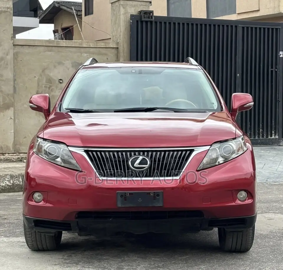 Lexus RX 350 2011 Red