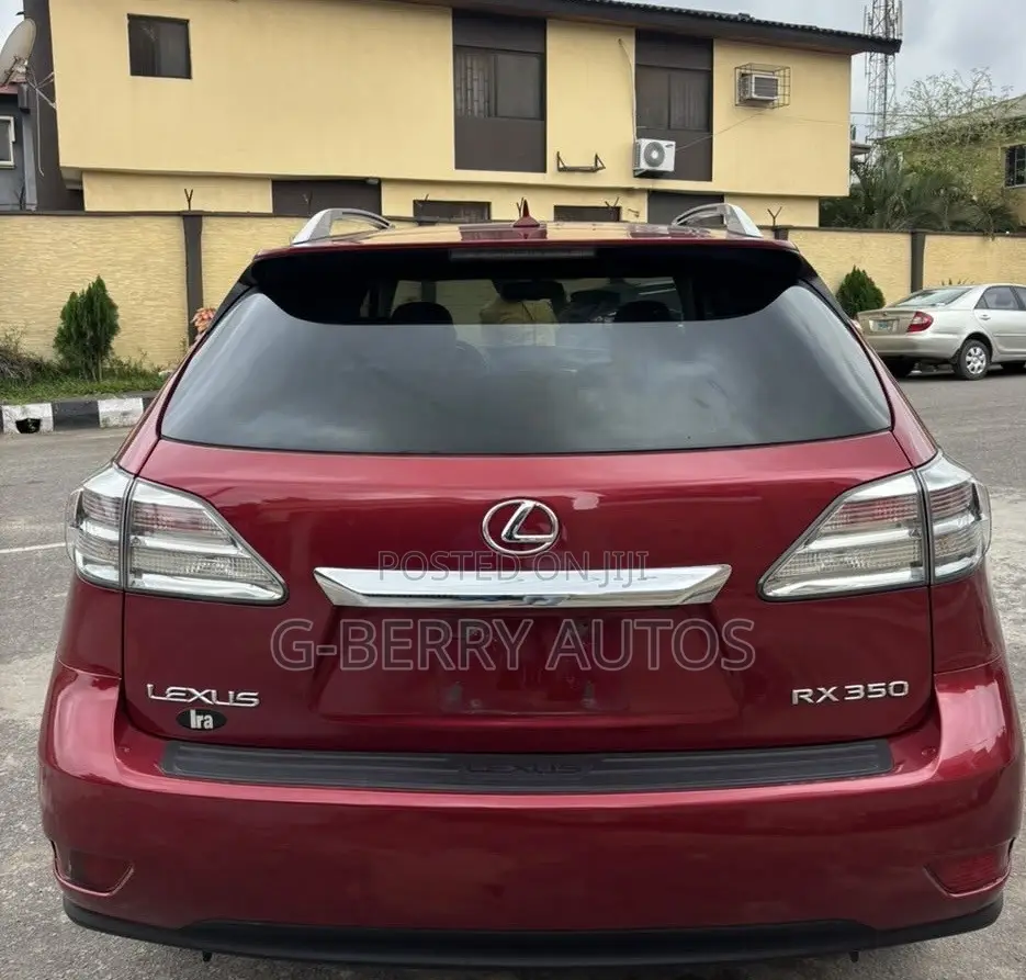 Lexus RX 350 2011 Red