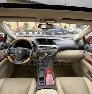 Lexus RX 350 2011 Red