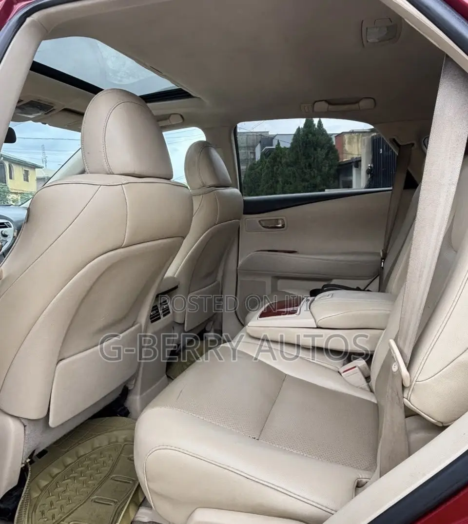 Lexus RX 350 2011 Red