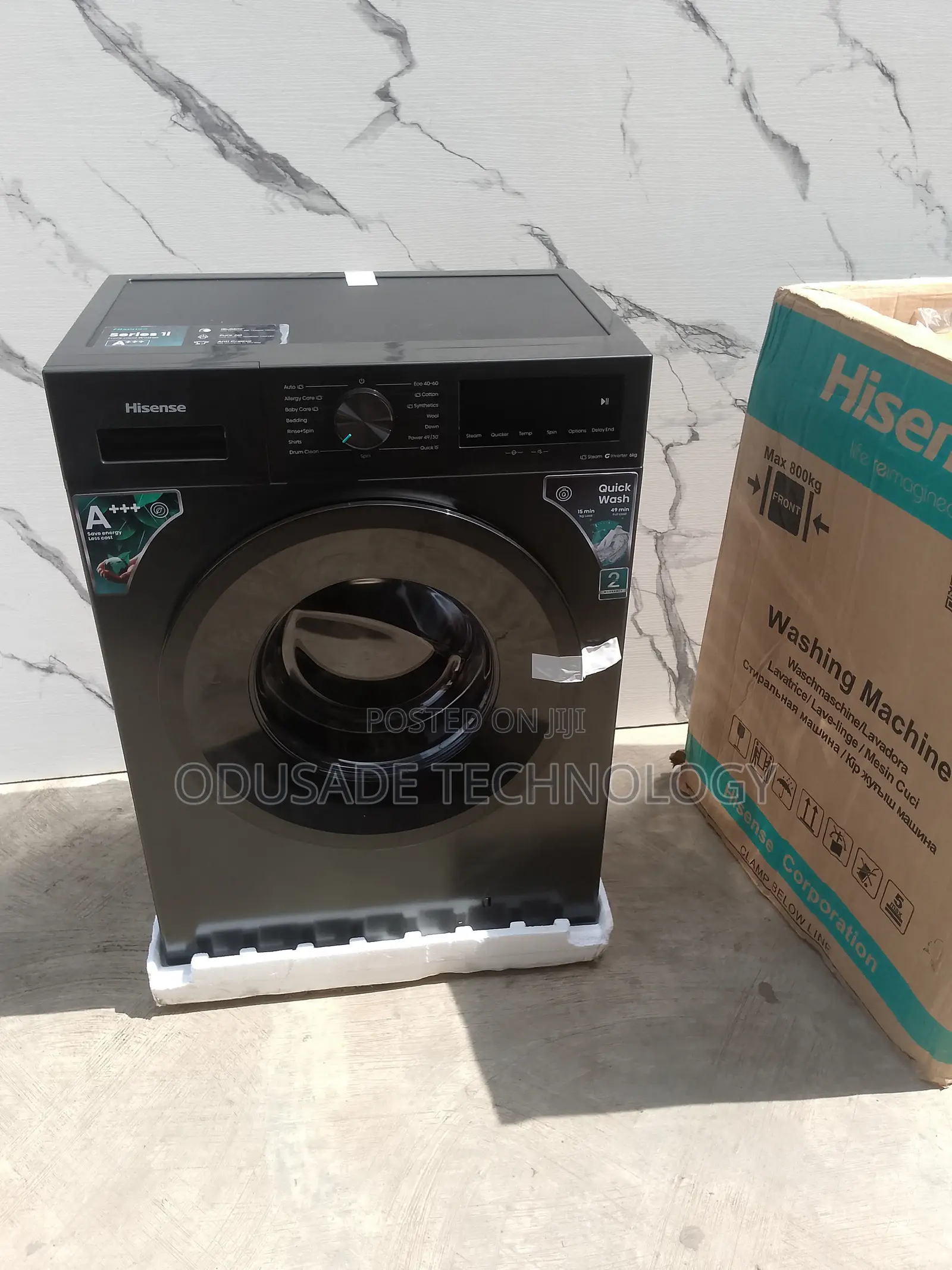 Hisense Automatic Front Load Washer 6kg