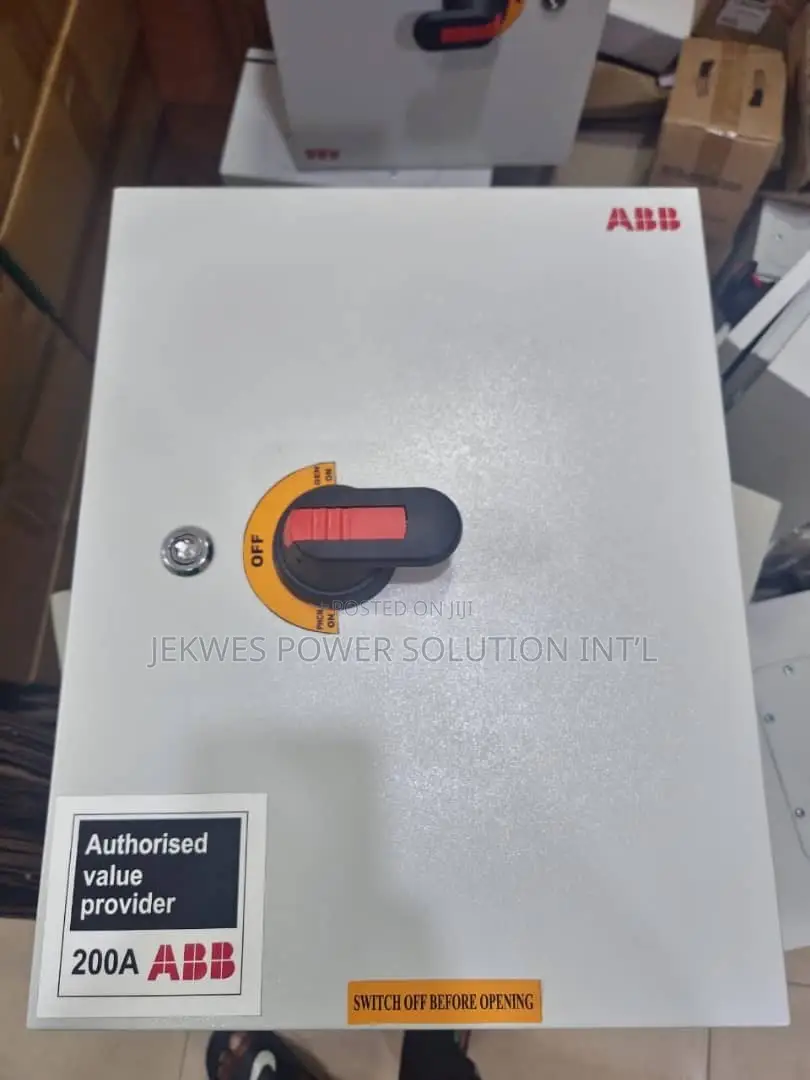 Original 200A ABB Change Over