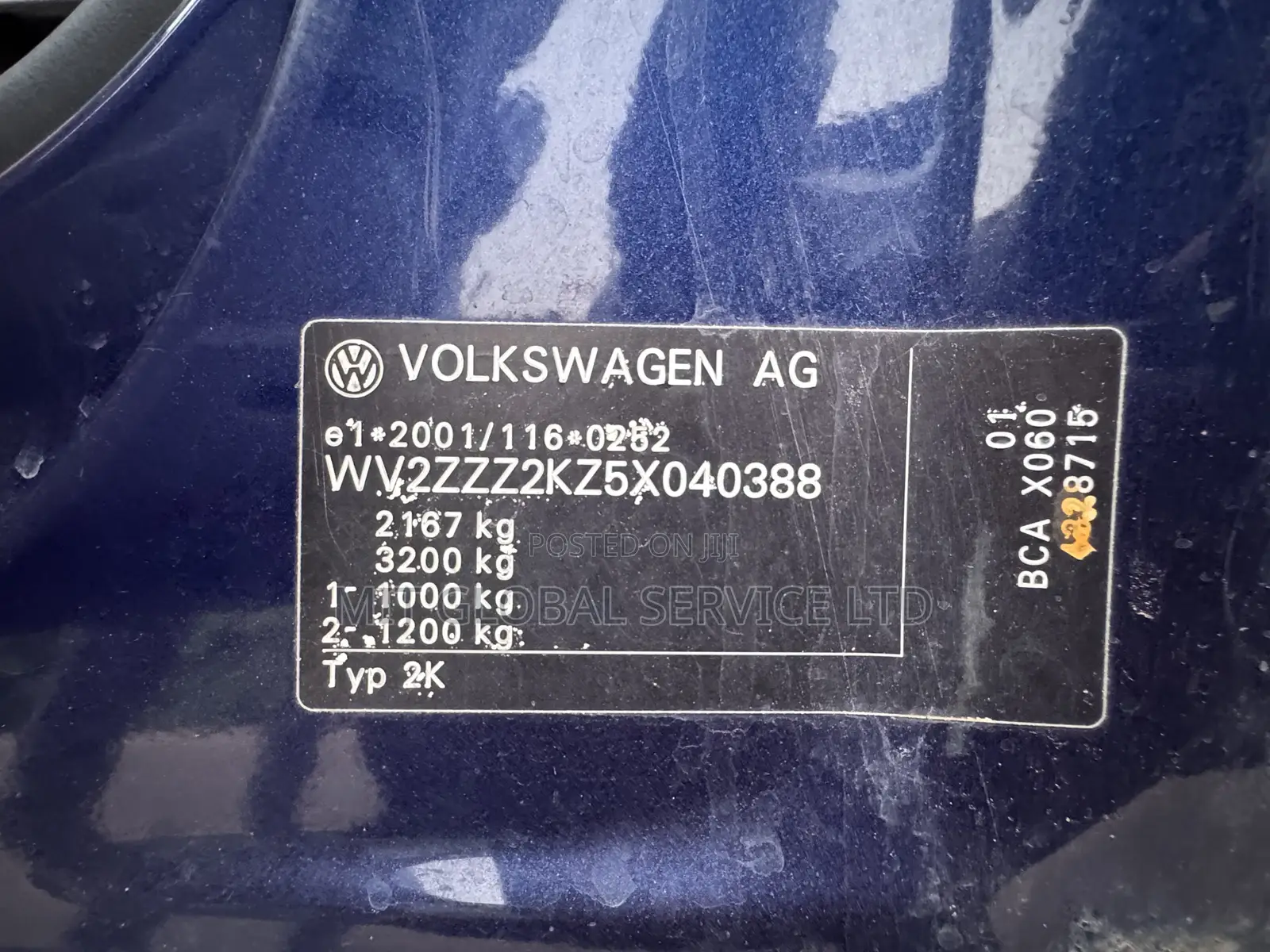 Volkswagen Caddy 2015 Blue