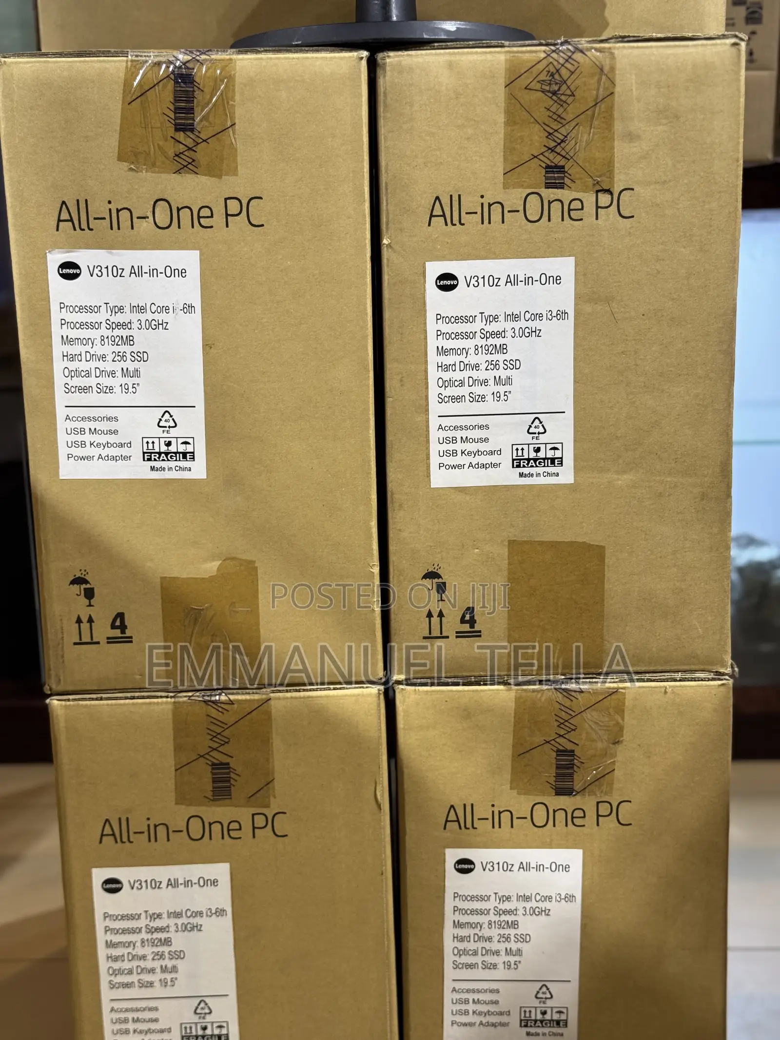 New Desktop Computer Lenovo V310z AIO 8GB Intel Core i5 SSD 256GB