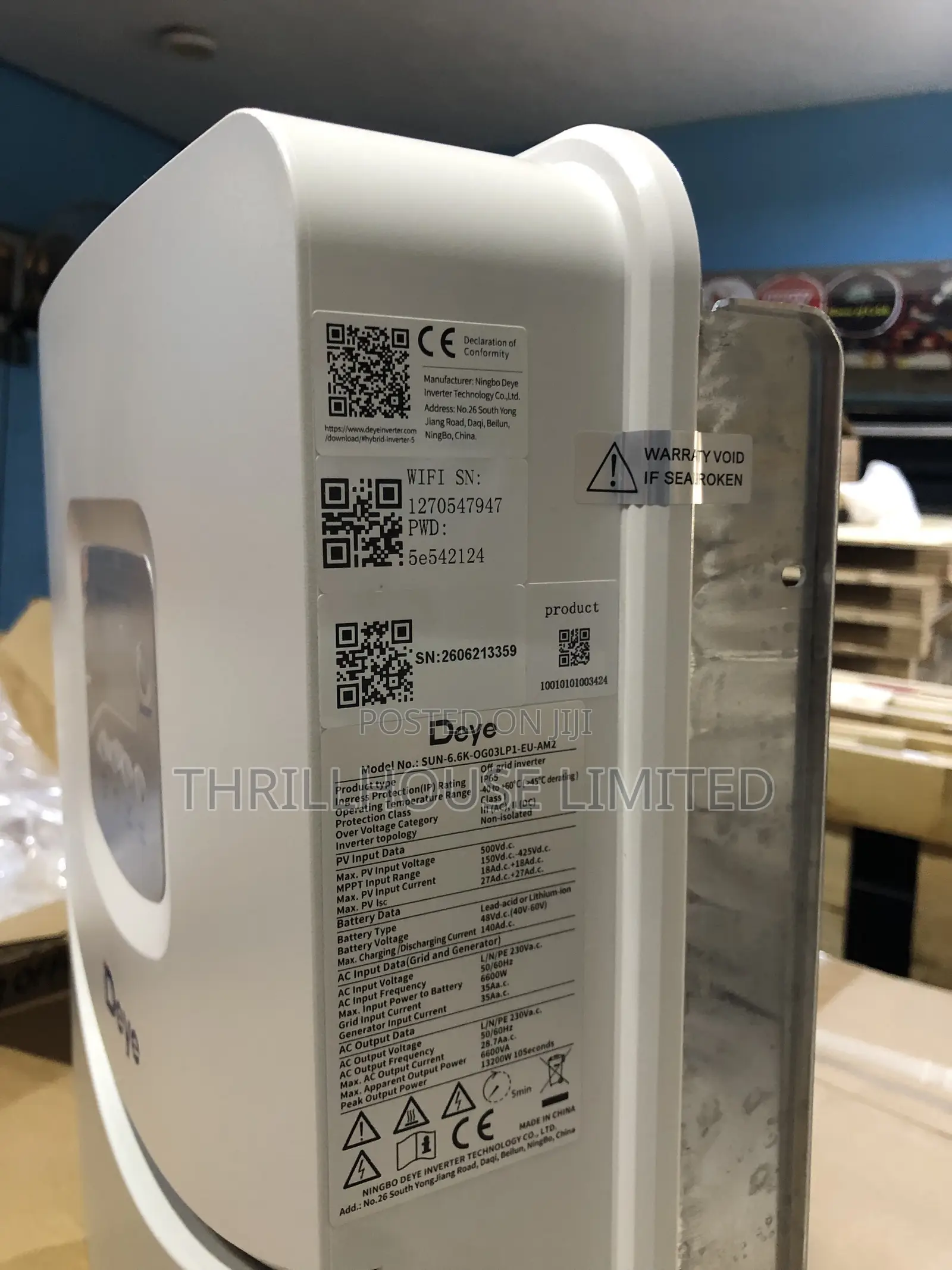 6.6kW-48v Deye Inverter (New Version)