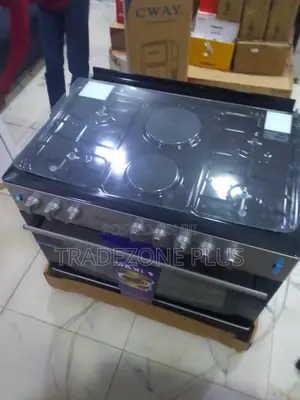 Maxi 6090 Gas Cooker With Integrated Hot Plate