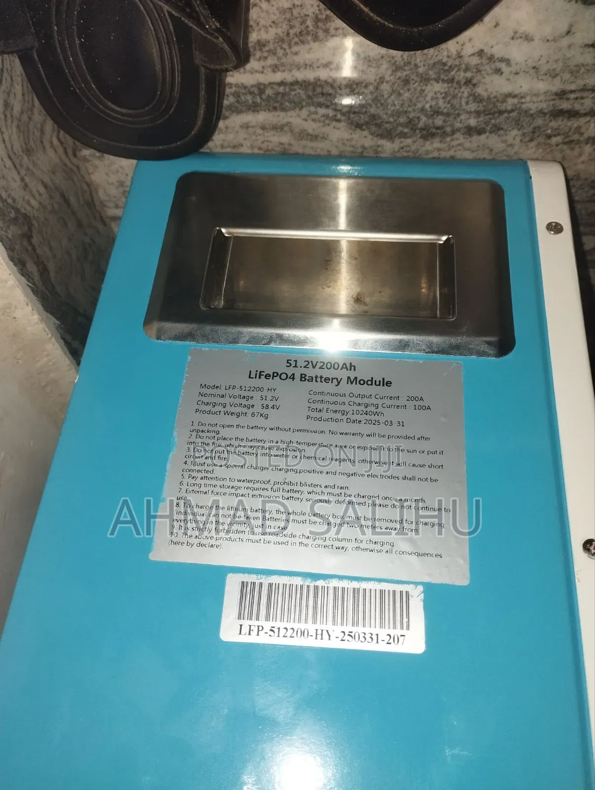 10Kwh Africell Lithium Battery