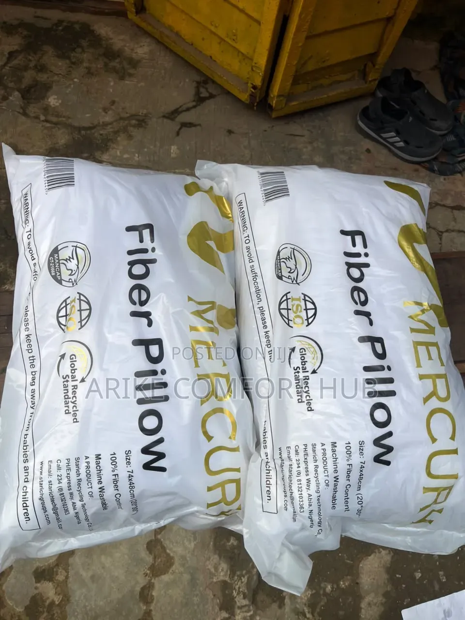 Two Set of Mercury Pillow