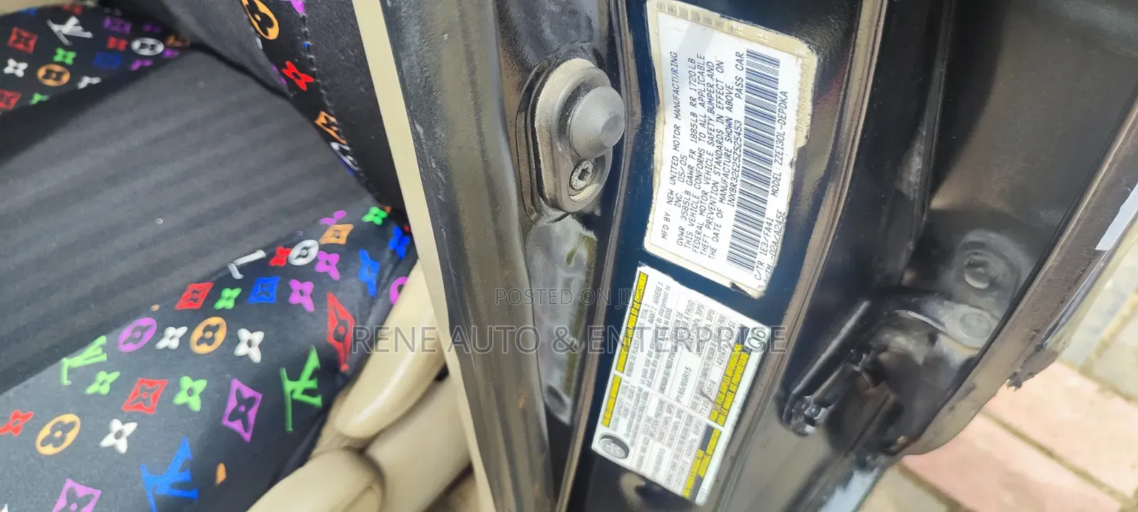 Toyota Corolla 2005 Black