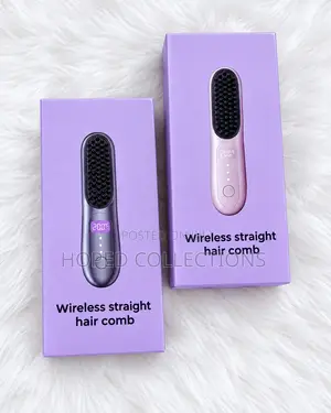 Rechargeable Straight Comb With Digital
