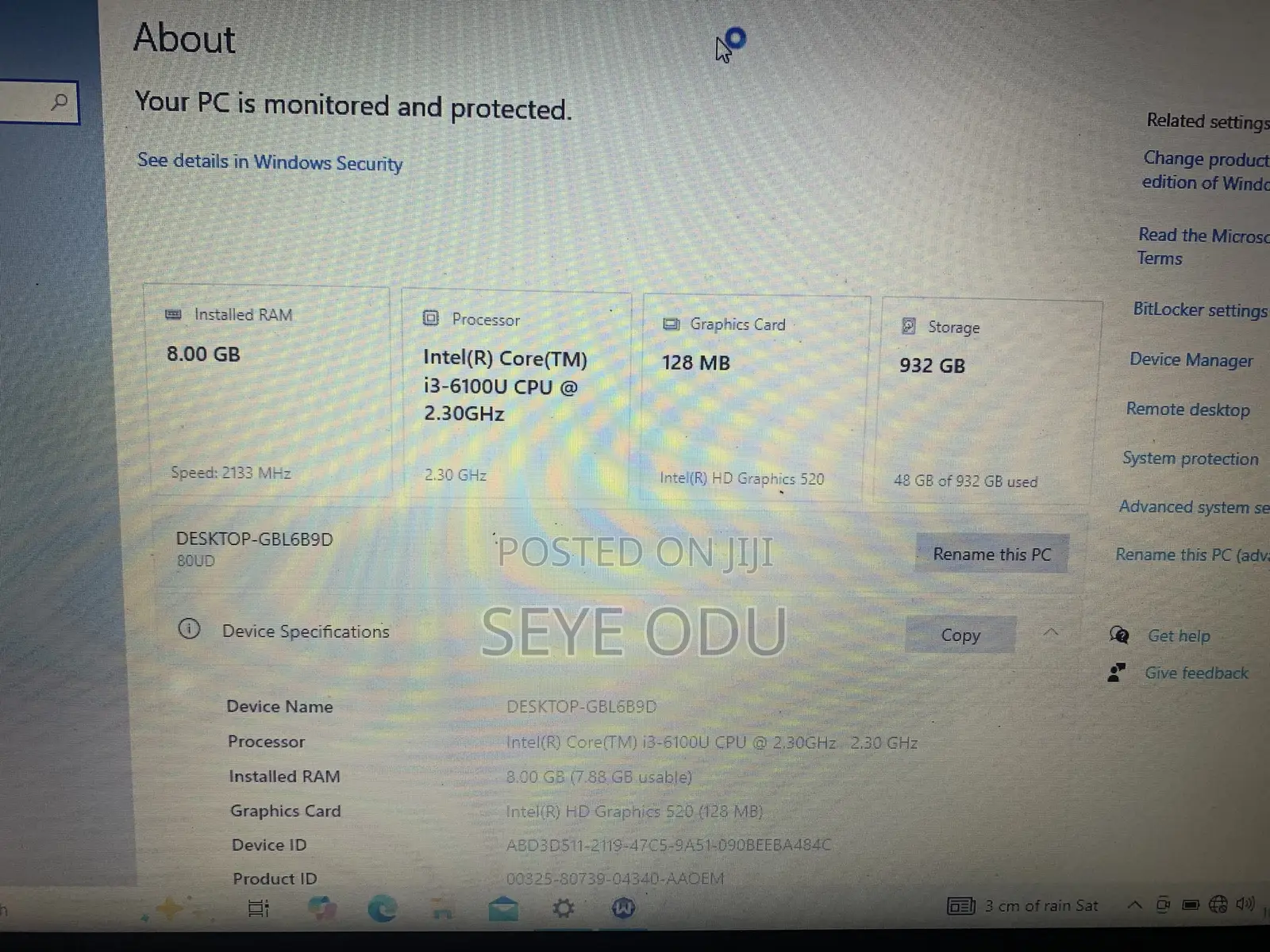 Laptop Lenovo 100e 8GB Intel Core i3 SSD 128GB