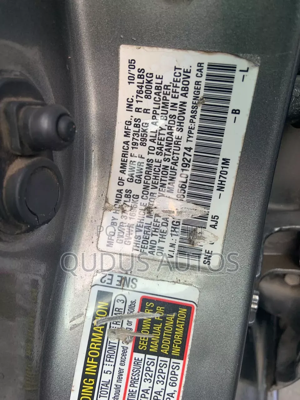 Honda Civic 2006 Gray