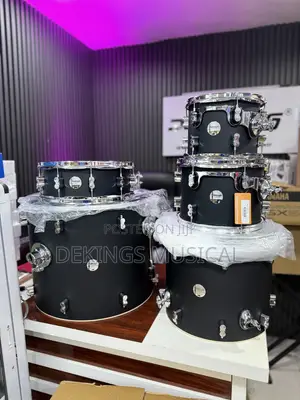 PDP Concept Maple Drum Kit Satin Black 5 Piece