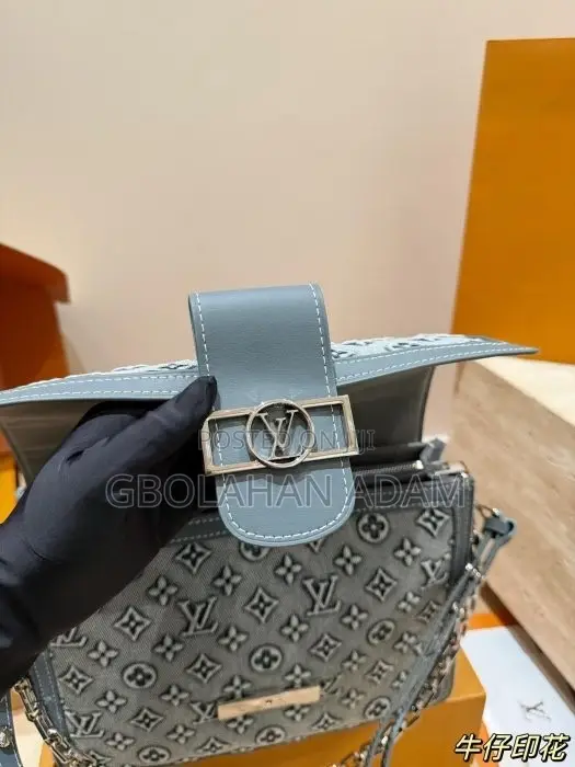 Louis Vuitton Dauphine Monogram Denim Bag