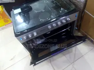 Discover Maxi 6090 Freestanding Oven With Hot Plate in Grey