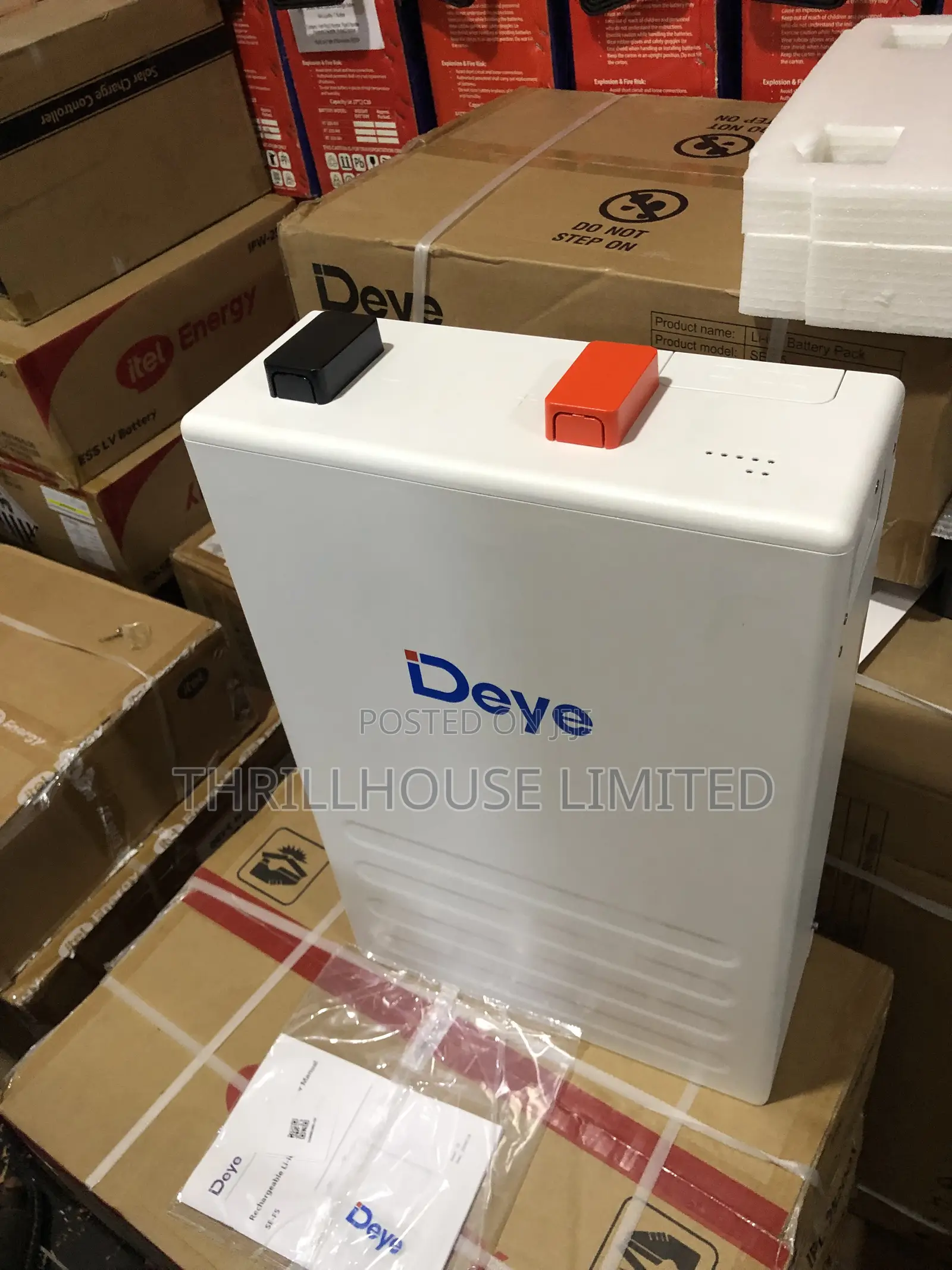 5.12kwh Deye Lithium Battery - Super Lasting