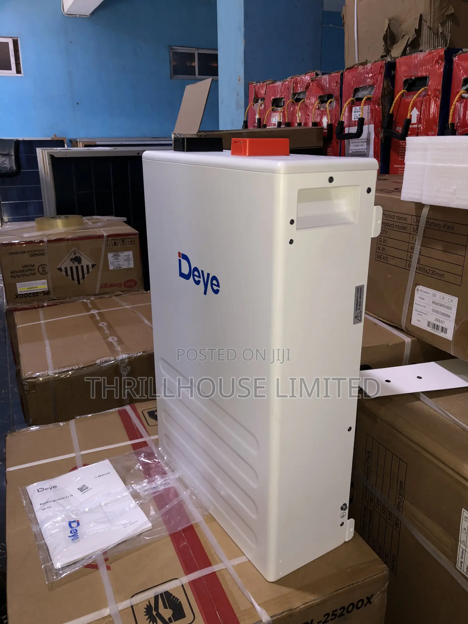 5.12kwh Deye Lithium Battery - Super Lasting