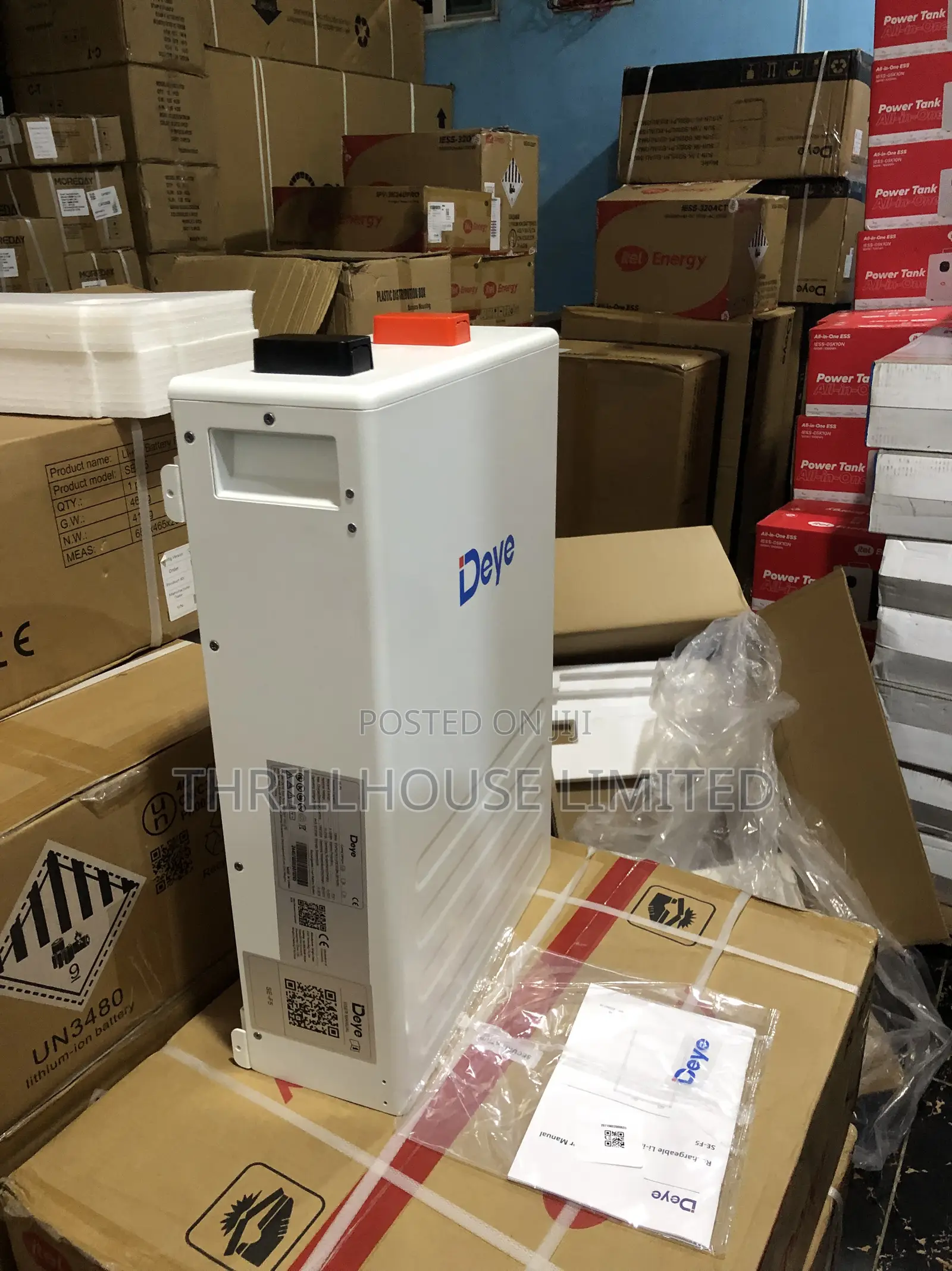5.12kwh Deye Lithium Battery - Super Lasting