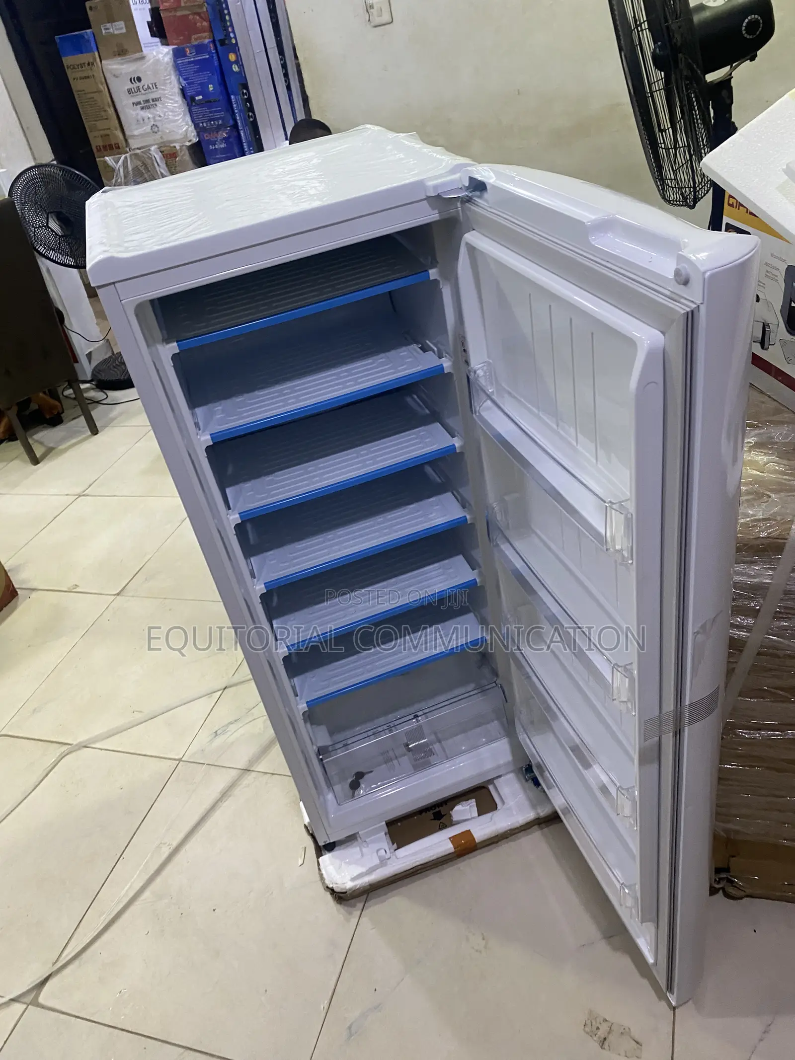 LG GN-304SQBR Spacious 168L Upright Freezer