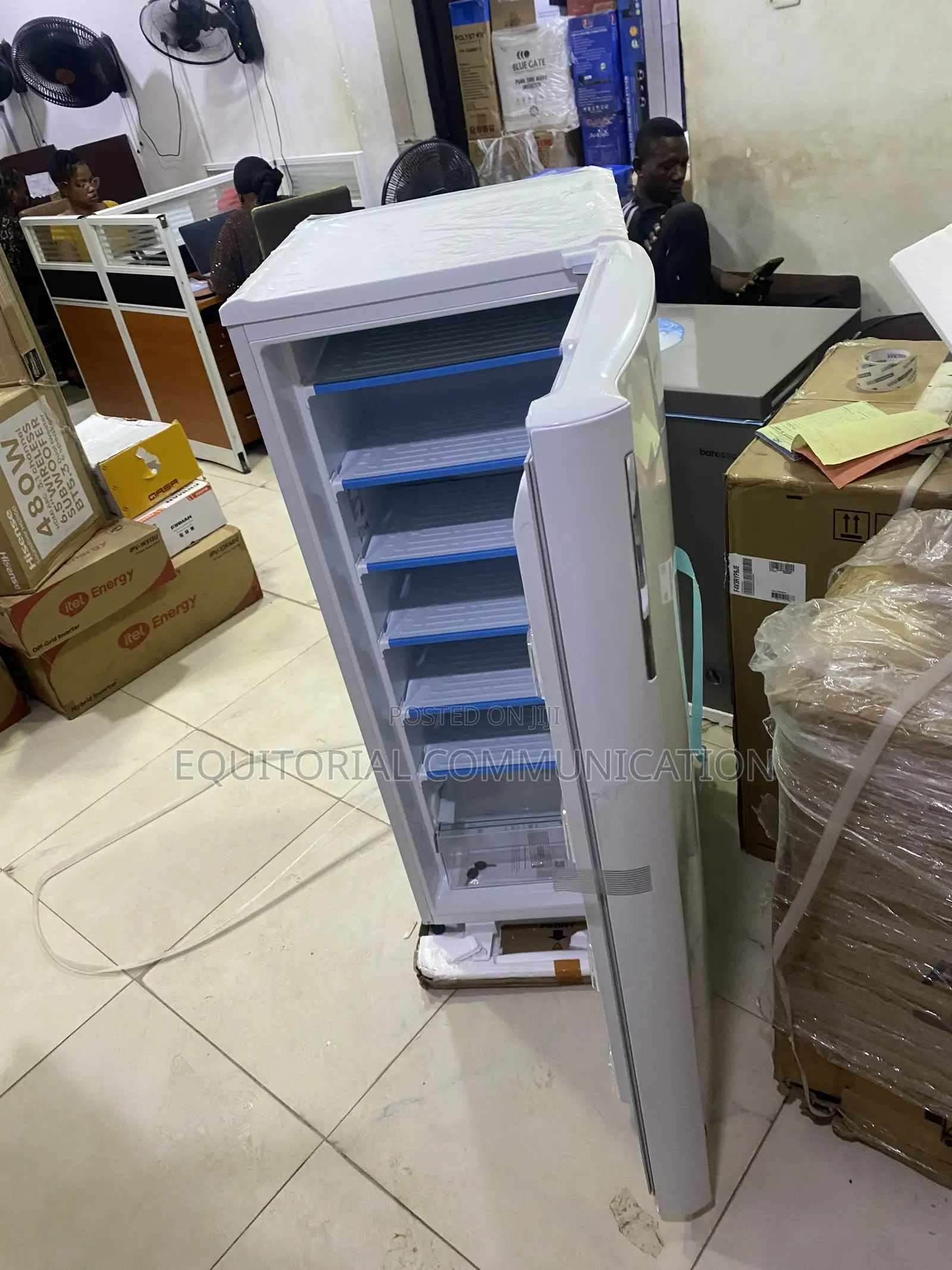 LG GN-304SQBR Spacious 168L Upright Freezer