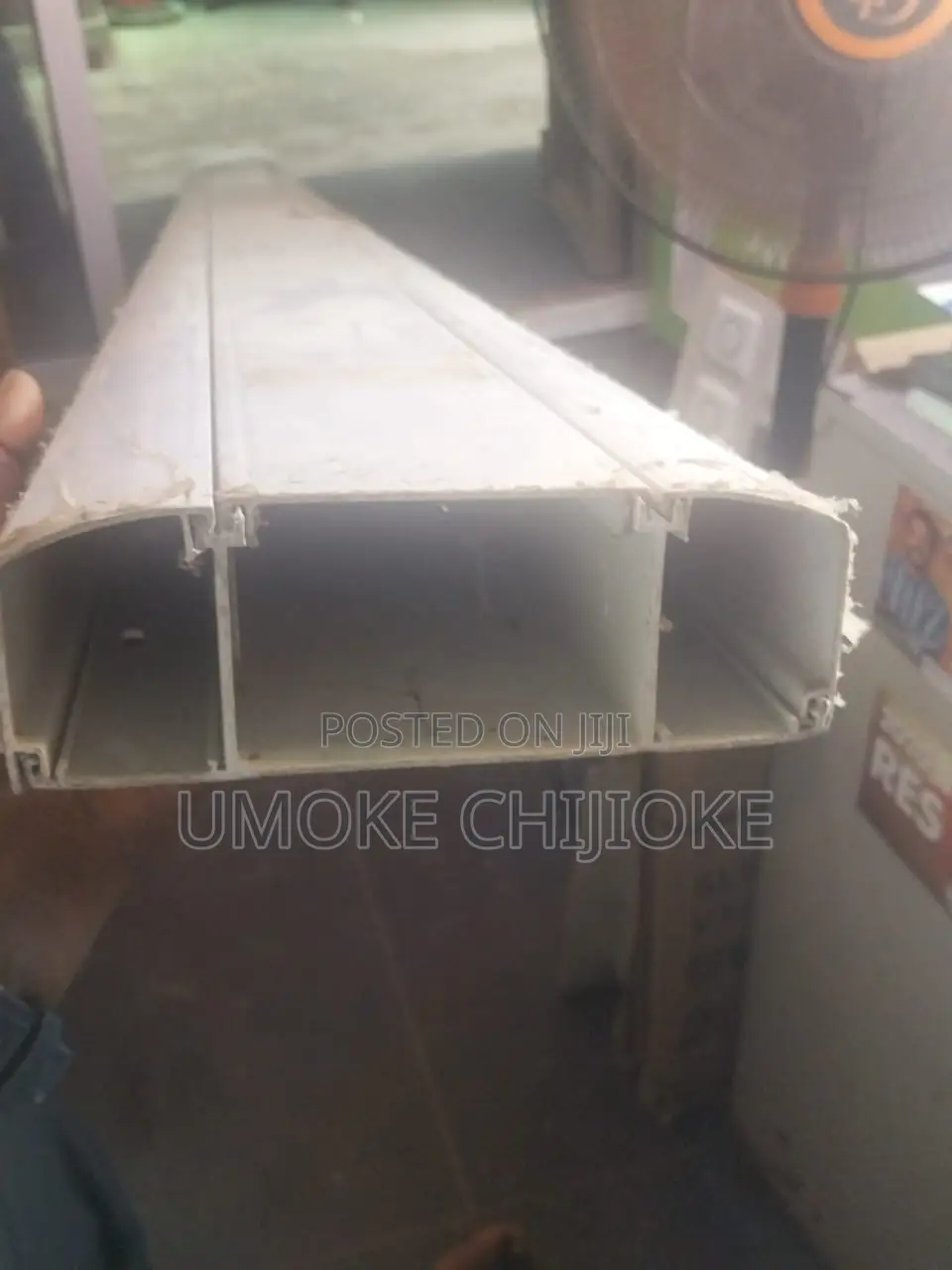 175×50mm PVC Cable Trunking – Electrical Cable Duct