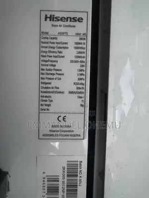 Hisense 1.5 Horse Power AC