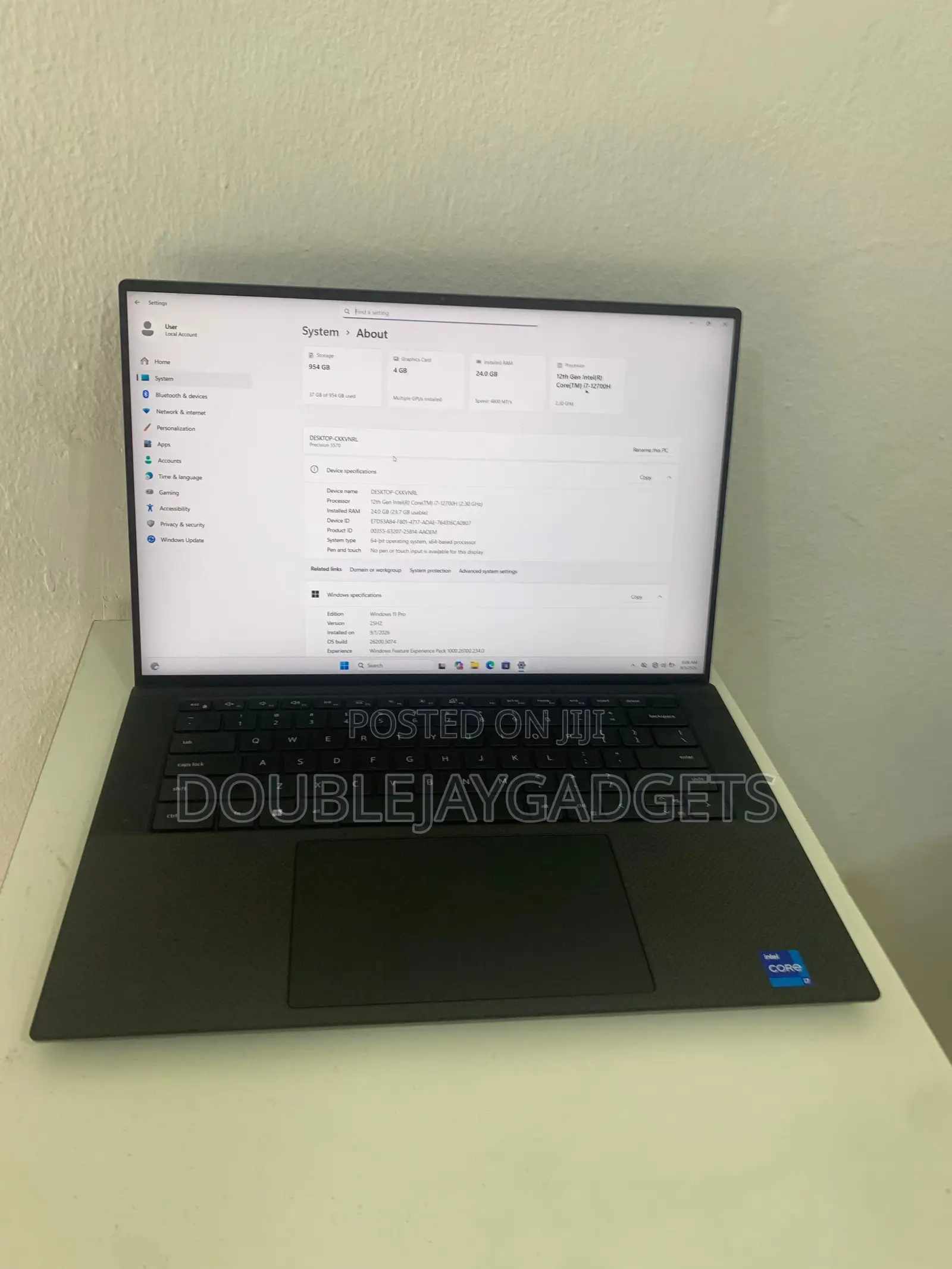 Laptop Dell Precision 5570 24GB Intel Core i7 SSD 1T