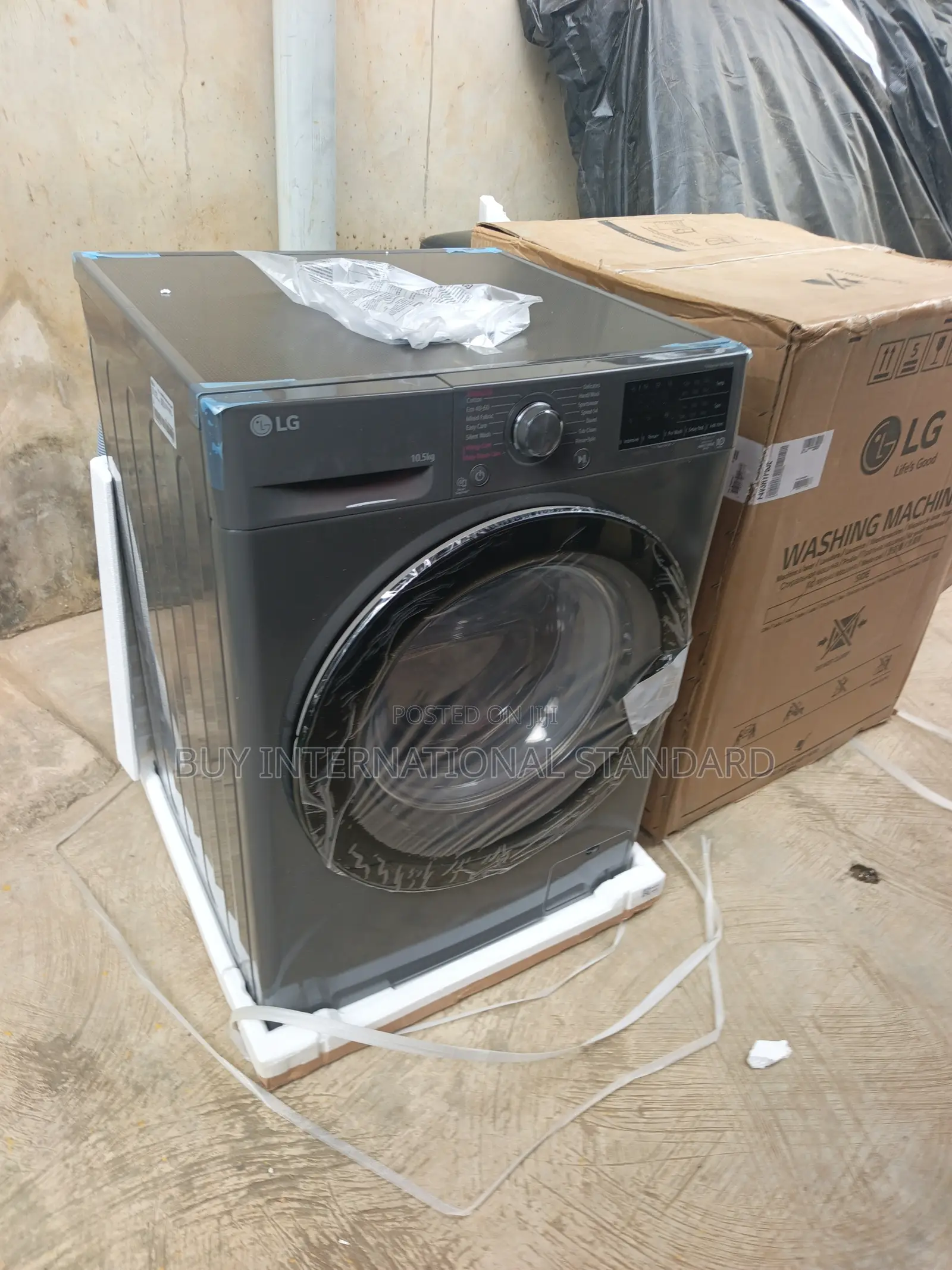 LG 10.5KG Front Loading Washer for Household Garments