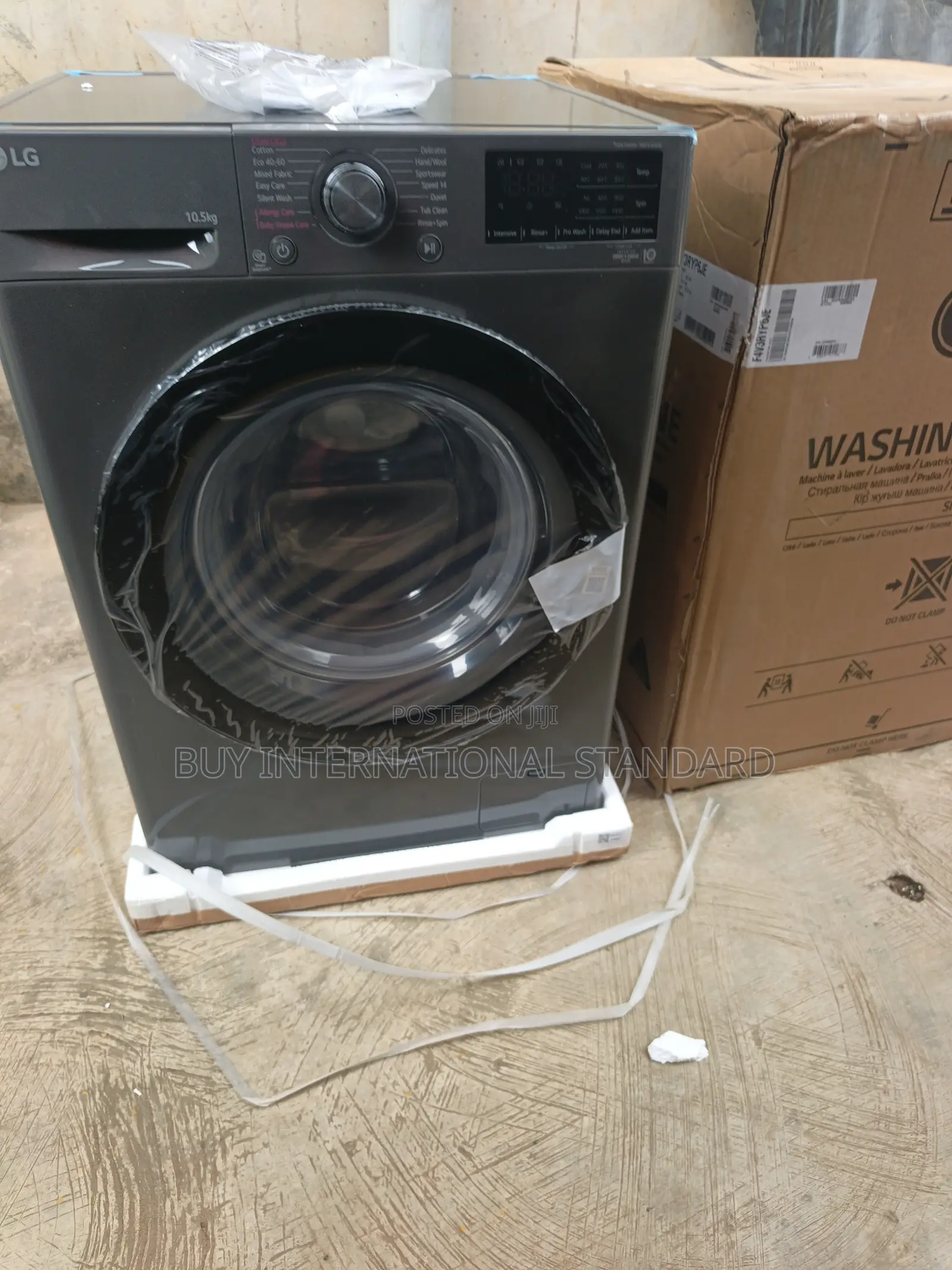 LG 10.5KG Front Loading Washer for Household Garments
